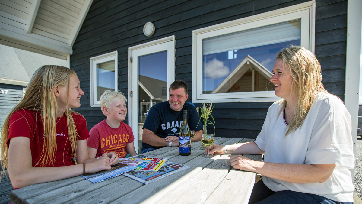 Pinseferien - i lejet campinghytte (2)