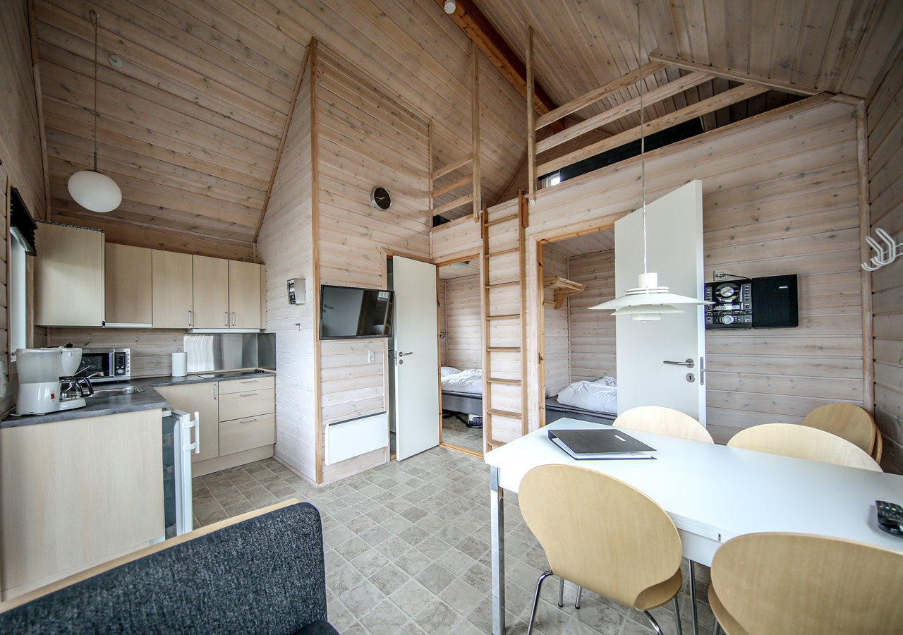 Efterårsferien - i lejet campinghytte