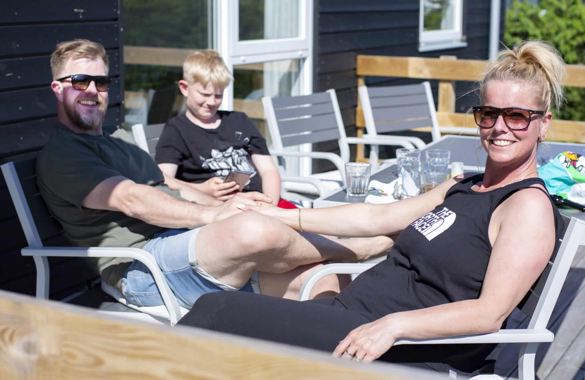 Sommerferien - i lejet campinghytte