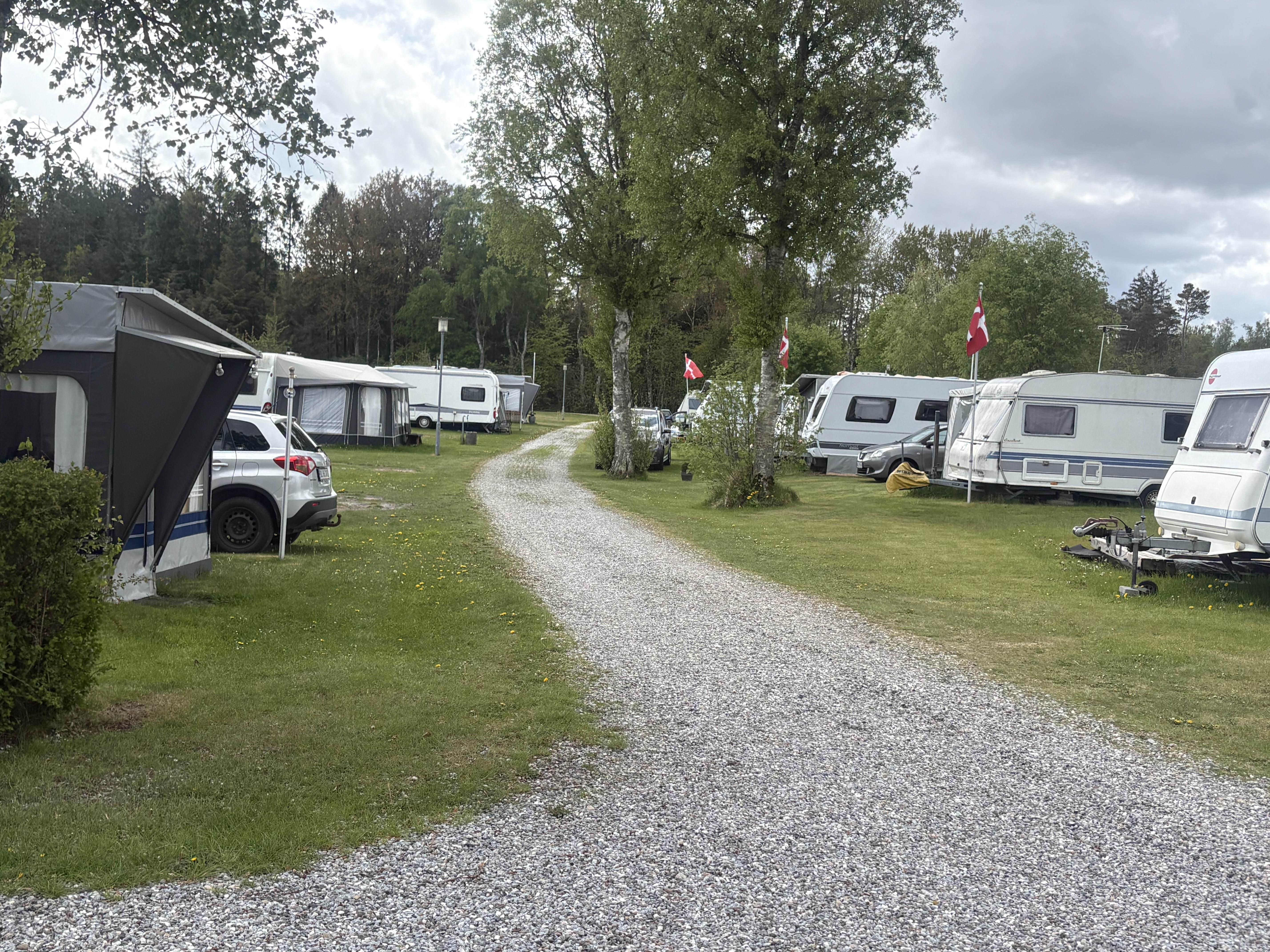 Sæsonplads: Efterår - i egen vogn (2)